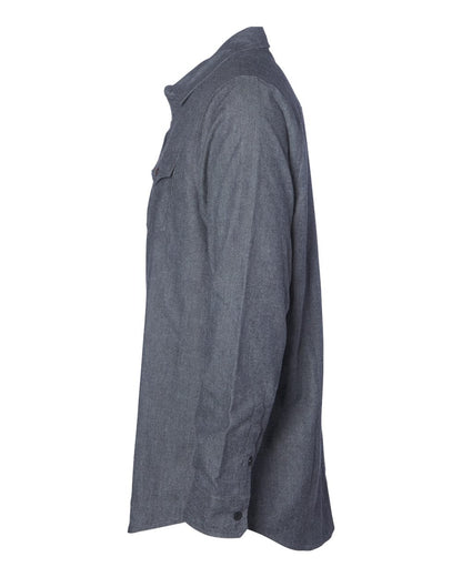Independent Trading Co. Unisex Flannel Shirt EXP50F #color_Gunmetal Heather