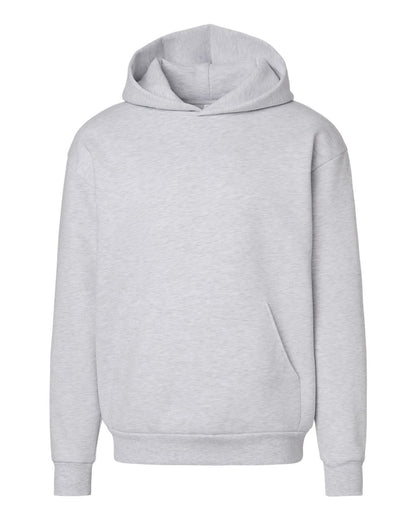 Independent Trading Co. Unisex Boulevard Heavyweight Hooded Sweatshirt IND330BLV #color_Ash Heather