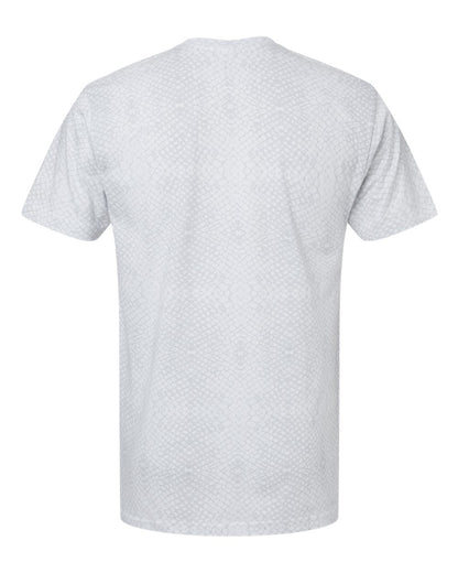 LAT Unisex Fine Jersey Tee 6901 #color_White Reptile