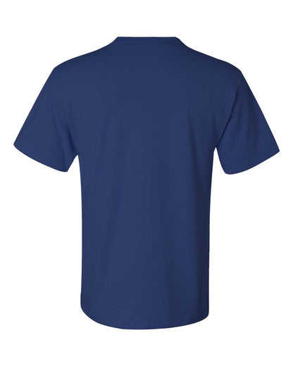 JERZEES Unisex Dri-Power® 50/50 Pocket T-Shirt 29MPR #color_Royal