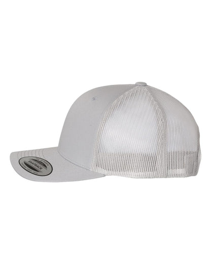 YP Classics Retro Trucker Cap 6606 #color_Silver