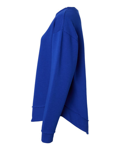 LAT Women's Weekend Fleece Crewneck Sweatshirt 3525 #color_Royal
