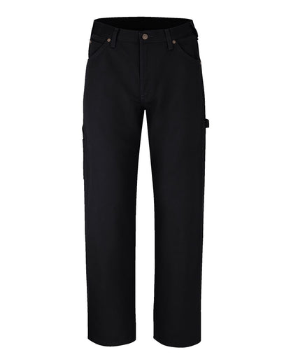 Dickies Men's Duck Carpenter Jeans 1933 #color_Rinsed Black - 34I