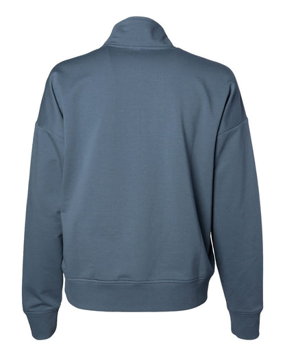 Independent Trading Co. Women's Perform Quarter-Zip Pullover EXP15WPQ #color_Storm Blue
