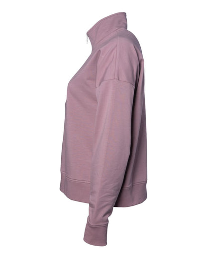 Independent Trading Co. Women's Perform Quarter-Zip Pullover EXP15WPQ #color_Orchid