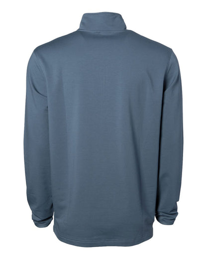 Independent Trading Co. Men's Perform Quarter-Zip Pullover EXP20PQ #color_Storm Blue