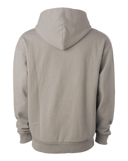Independent Trading Co. Unisex Boulevard Heavyweight Hooded Sweatshirt IND330BLV #color_Cement