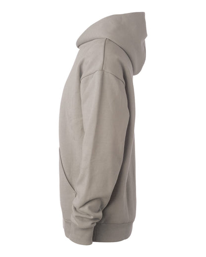 Independent Trading Co. Unisex Boulevard Heavyweight Hooded Sweatshirt IND330BLV #color_Cement
