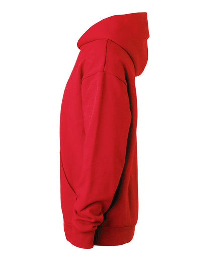 Independent Trading Co. Unisex Boulevard Heavyweight Hooded Sweatshirt IND330BLV #color_Red