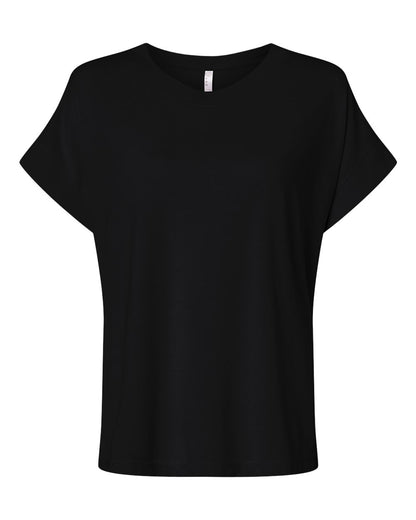 LAT Women's Relaxed Vintage Wash Tee 3502 #color_Washed Jet Black