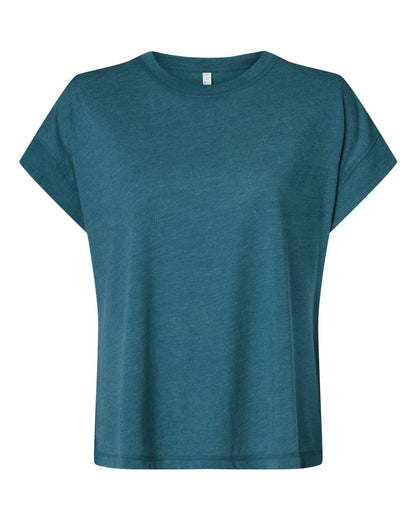 LAT Women's Relaxed Vintage Wash Tee 3502 #color_Washed Oceanside