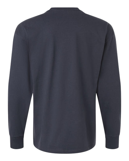 Next Level Unisex Heavyweight Long Sleeve T-Shirt 7211 #color_Harbor Blue