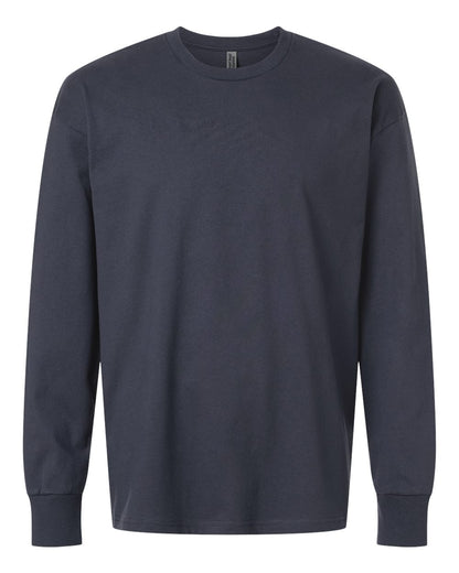 Next Level Unisex Heavyweight Long Sleeve T-Shirt 7211 #color_Harbor Blue