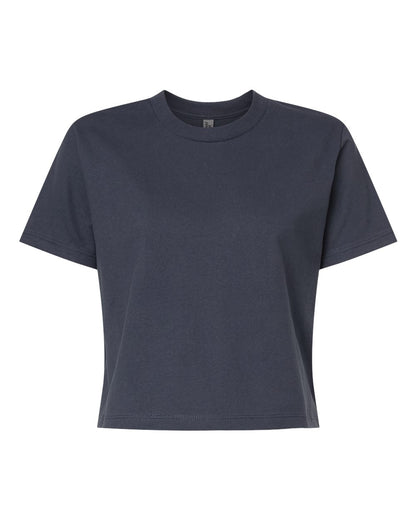 Next Level Women's Heavyweight Boxy T-Shirt 7610 #color_Harbor Blue