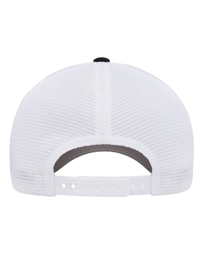 Flexfit 110® Mesh-Back Cap 110M #color_Black/ White/ White
