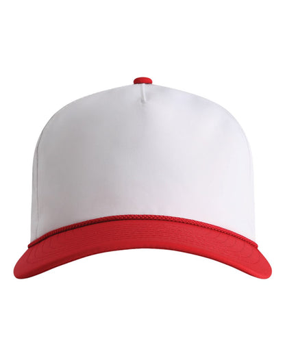 Imperial The Harrison Cap 5054U #color_White/ Red-Red
