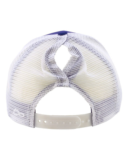 Infinity Her Women's Modern Trucker Cap CHARLIE #color_Royal/ White