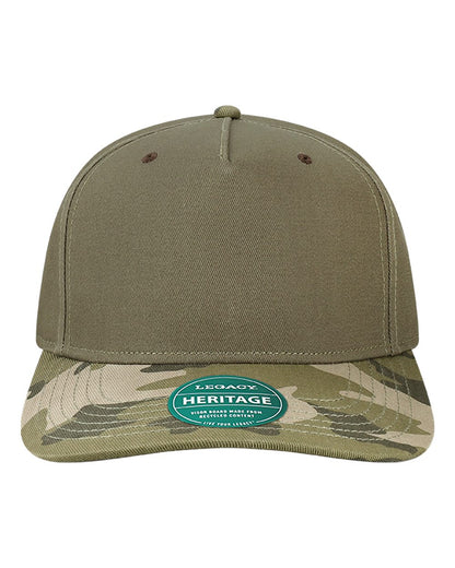 LEGACY Heritage Twill Cap HTA #color_Moss Green/ Army Camo