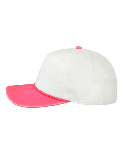 LEGACY Skully Cap SKULLY #color_White/ Neon Rose-Neon Rose