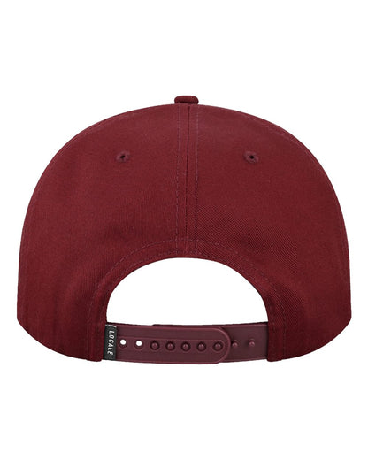 LOCALE Unstructured with Rope Cap WILSON #color_Burgundy/ Cream