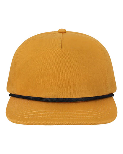 LOCALE Unstructured with Rope Cap WILSON #color_Camel/ Black