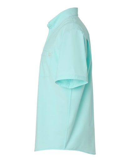 HUK Men's Kona Solid Shirt H150154 #color_Caicos