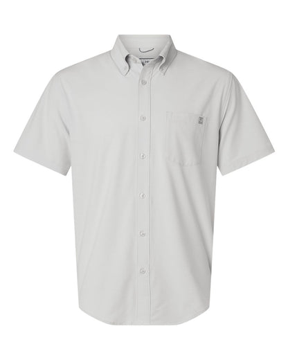 HUK Men's Kona Solid Shirt H150154 #color_Seagull