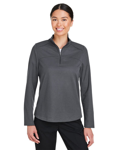 North End Women's Express Tech Performance Pique Quarter-Zip Pullover NE412W North End Women&#39;s Express Tech Performance Pique Quarter-Zip Pullover NE412W