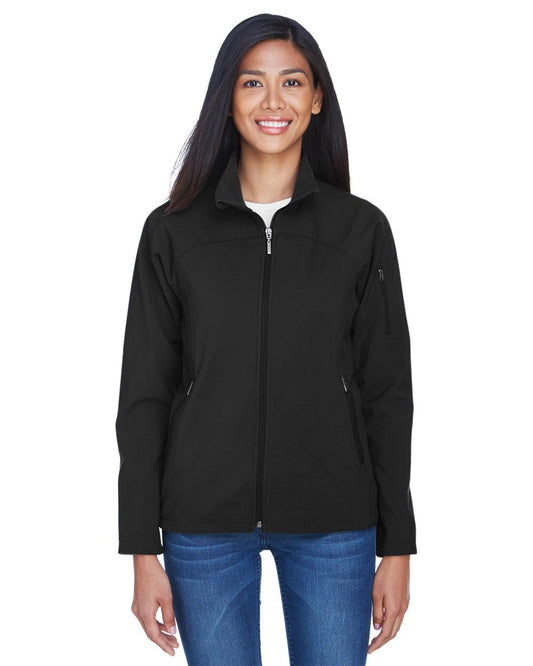 North End Women's 3-Layer Fleece Performance Soft Shell Jacket 78034