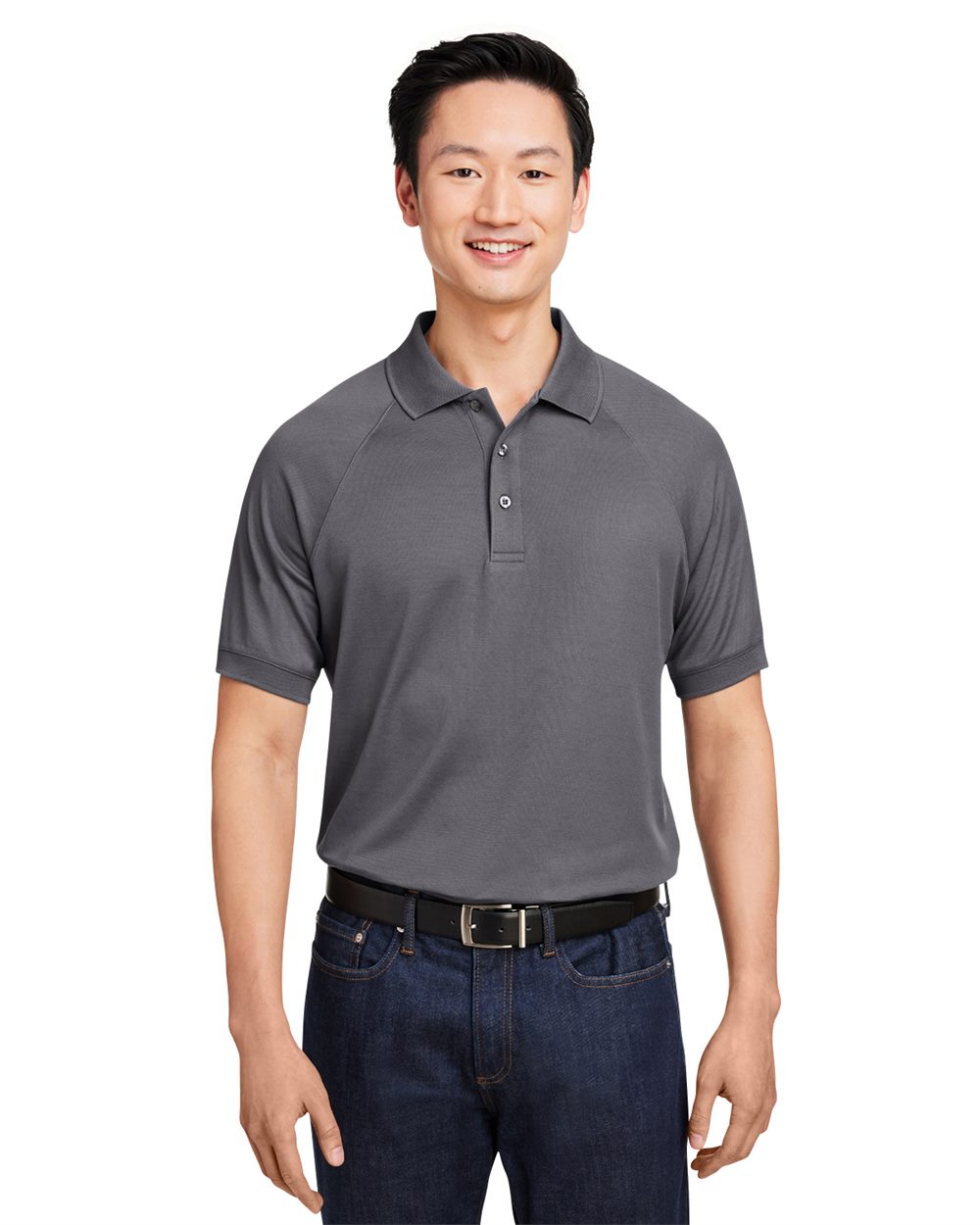 Harriton Men's Charge Snag and Soil Protect Polo M208
