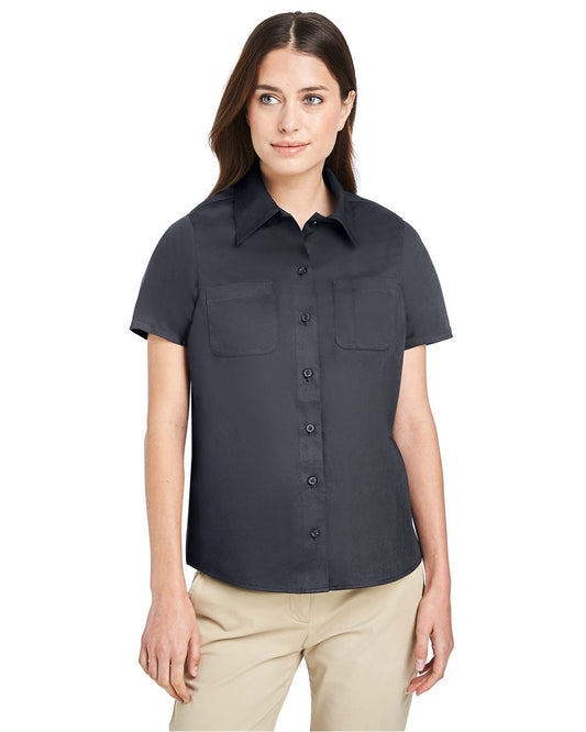 Harriton Women's Advantage IL Short Sleeve Dress Shirt M585W