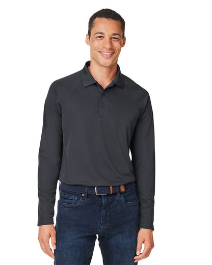 Harriton Men's Charge Snag and Soil Protect Long Sleeve Polo M208L Harriton Men's Charge Snag and Soil Protect Long Sleeve Polo M208L