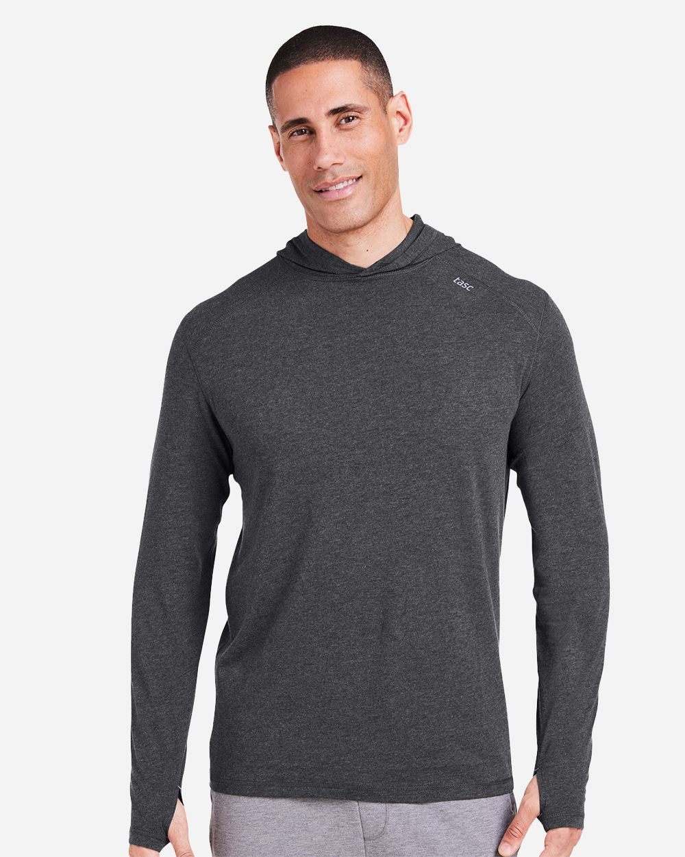 TASC Performance Inc Men's Carrollton Lightweight Hooded Long Sleeve T-Shirt TM405H