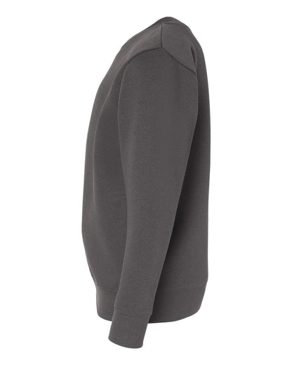 LAT Youth Elevated Fleece Crewneck Sweatshirt 2225 #color_Charcoal