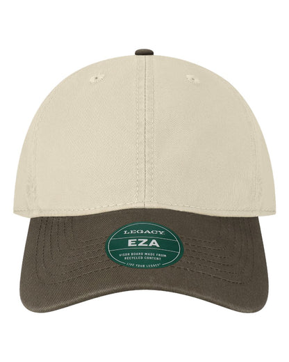 LEGACY Relaxed Twill Dad Hat EZA #color_Stone/ Brown