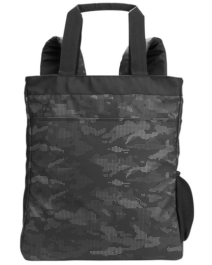 North End Unisex Reflective Convertible Laptop Backpack Tote Bag NE901 North End Unisex Reflective Convertible Laptop Backpack Tote Bag NE901