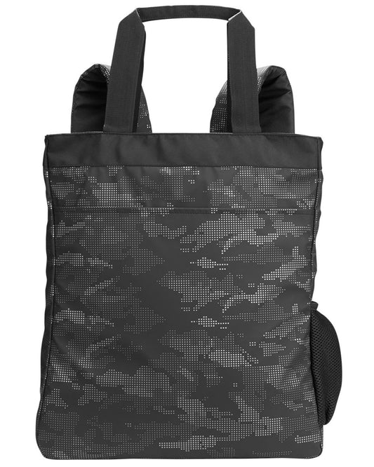 North End Unisex Reflective Convertible Laptop Backpack Tote Bag NE901