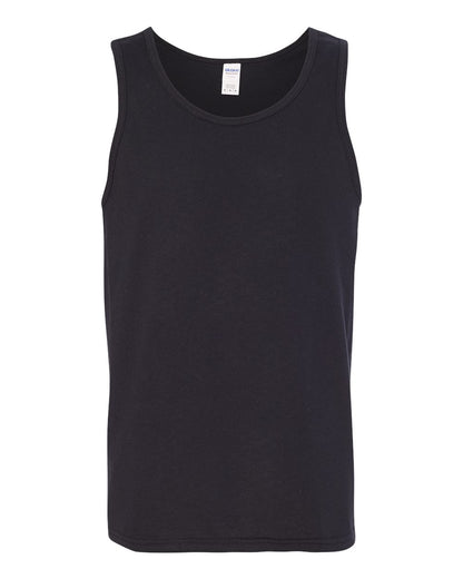 Gildan Unisex Heavy Cotton™ Tank Top 5200 #color_Black