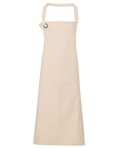 Artisan Collection by Reprime Calibre Heavy Cotton Canvas Bib Apron RP130 #color_Natural