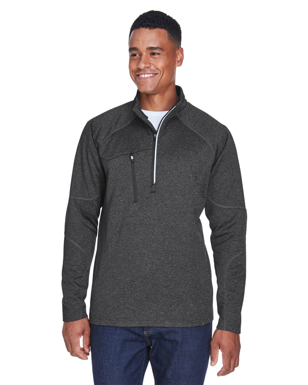 North End Men's Catalyst Performance Fleece Quarter-Zip Pullover 88175