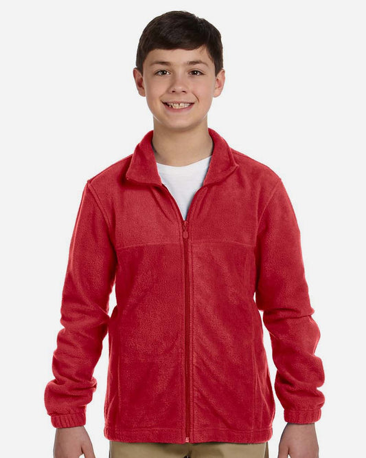 Harriton Youth Full-Zip Fleece M990Y