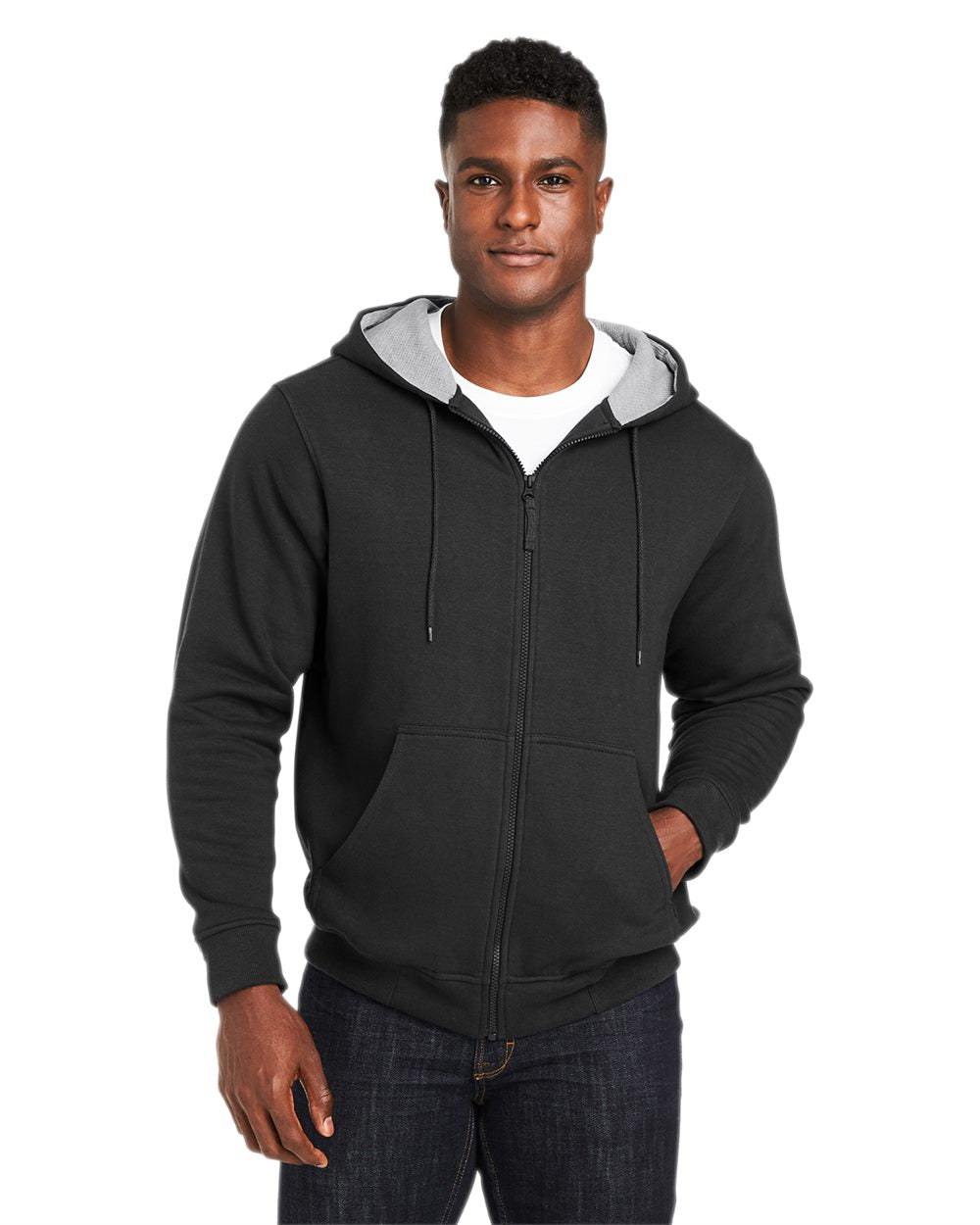 Harriton Unisex ClimaBloc™ Lined Heavyweight Hooded Sweatshirt M711