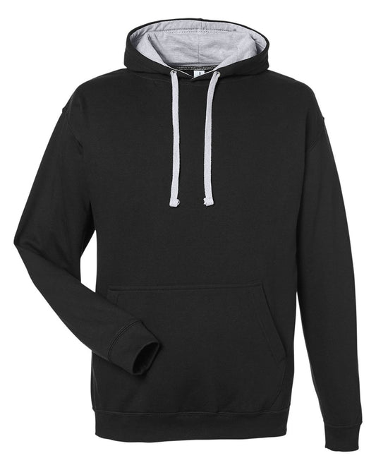 AWDis Unisex Midweight Varsity Contrast Hooded Sweatshirt JHA003