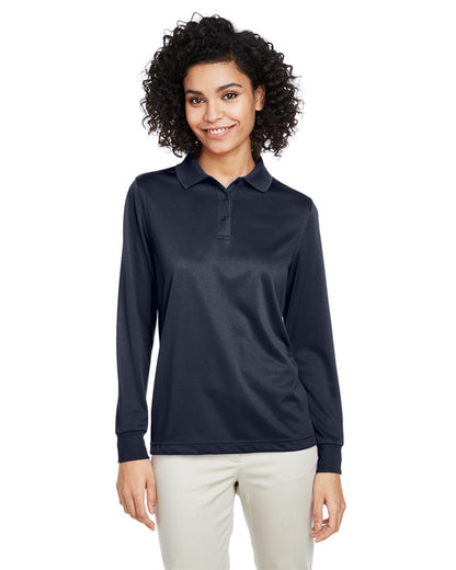 Harriton Women's Advantage Snag Protection Plus IL Long Sleeve Polo M348LW Harriton Women's Advantage Snag Protection Plus IL Long Sleeve Polo M348LW