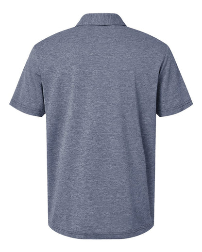 Adidas Men's Soft Heathered Polo A582 #color_Collegiate Navy Melange