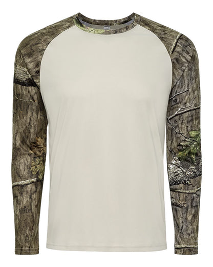 Paragon Men's Jackson Mossy Oak Colorblocked Long Sleeve T-Shirt 236 #color_Country Roots