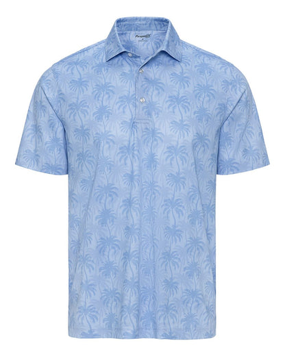 Paragon Men's Charleston Sublimated Polo 154 #color_Light Blue