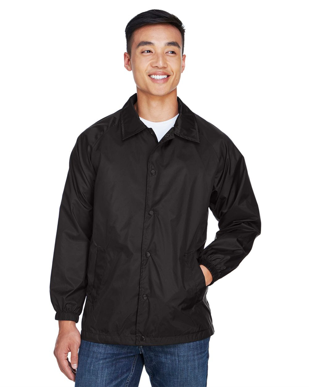 Harriton Unisex Nylon Staff Jacket M775