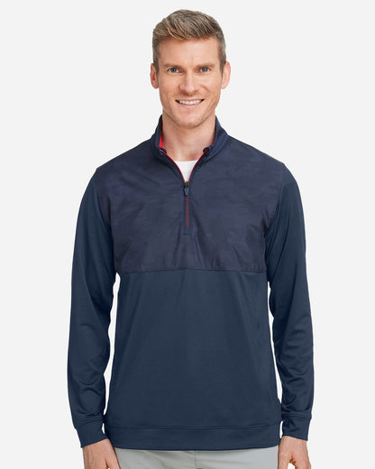 Puma Golf Men's Volition Camo Cover Quarter-Zip Pullover 537472 Puma Golf Men's Volition Camo Cover Quarter-Zip Pullover 537472