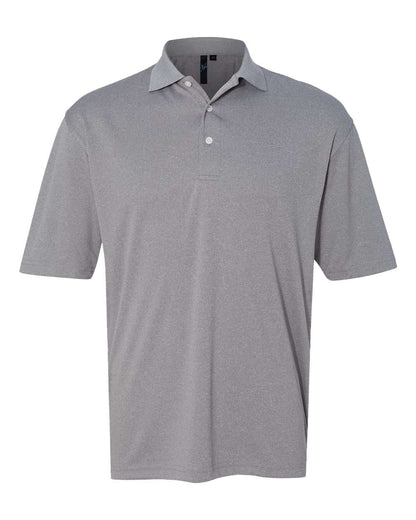 Sierra Pacific Men's Moisture Free Mesh Polo 0469 #color_Heathered Steel